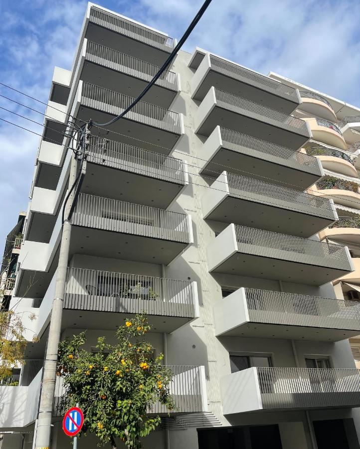Bright Apartment In The New Building Athen Exterior foto